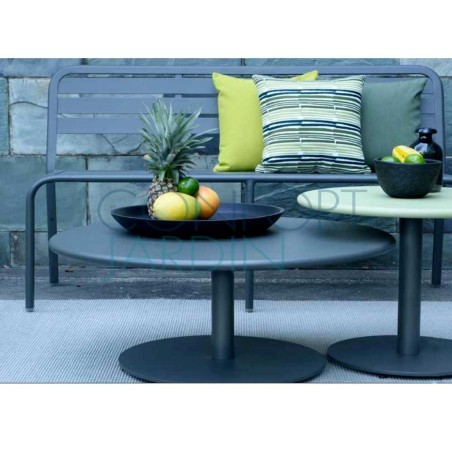 Bain de soleil BAYANNE Céladon - Structure Blanche - LAFUMA