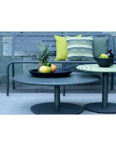 Bain de soleil BAYANNE Céladon - Structure Blanche - LAFUMA