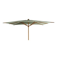 Parasol KOTO 400 x 300 cm - mât en bois koto - VLAEMYNCK
