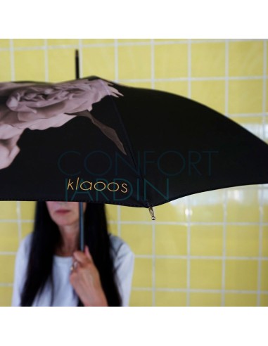 Parapluie recyclé - Pivoine noire - KLAOOS