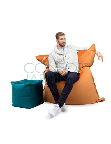 Pablo Velvet - pouf cube - JUMBOBAG