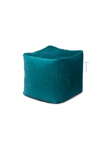 Pablo Velvet - pouf cube - JUMBOBAG