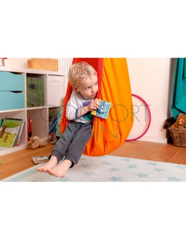 LA SIESTA® Joki Foxy - Nid-hamac enfant en coton bio