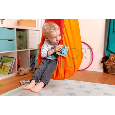 LA SIESTA® Joki Foxy - Nid-hamac enfant en coton bio