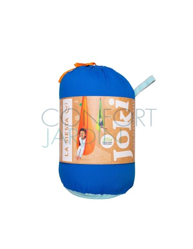 LA SIESTA® Joki Dolphy - Nid-hamac enfant en coton bio