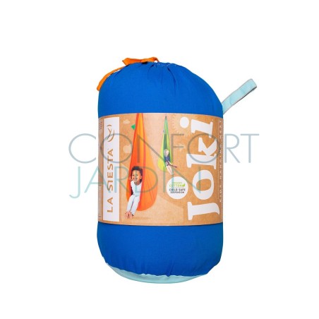 LA SIESTA® Joki Dolphy - Nid-hamac enfant en coton bio