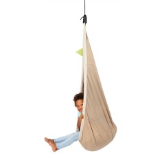 LA SIESTA® Joki Teddy - Nid-hamac enfant en coton bio
