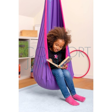 LA SIESTA® Joki Lilly - Nid-hamac enfant en coton bio