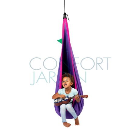LA SIESTA® Joki Lilly - Nid-hamac enfant en coton bio