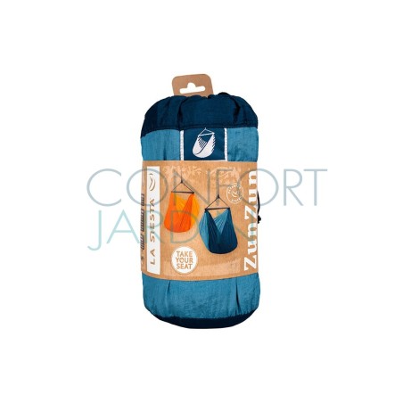 LA SIESTA® ZunZun River - Chaise-hamac de voyage avec fixation