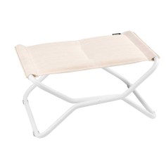 Tabouret - repose pieds Bayanne - Argile - structure Kaolin - LAFUMA