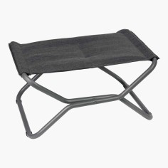 Tabouret - repose pieds Bayanne - Onyx - structure Titane - LAFUMA