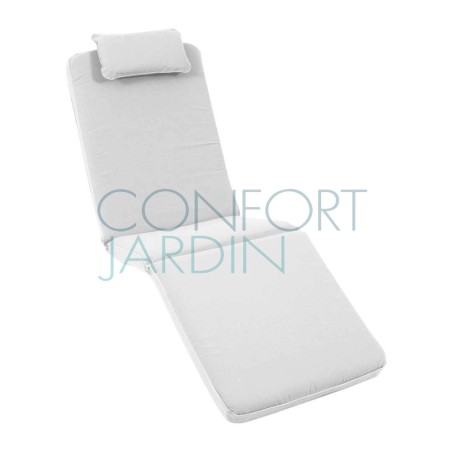 Coussins 3 parties pour bain de soleil Biarritz - toile teint masse - Vlaemynck