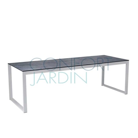 Table repas 240 x 90 cm PERSPECTIVE - blanche - VLAEMYNCK