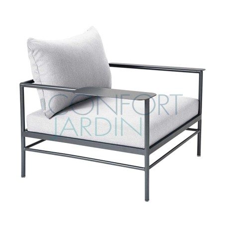 Fauteuil Rivage anthracite - Batyline EDEN - Vlaemynck