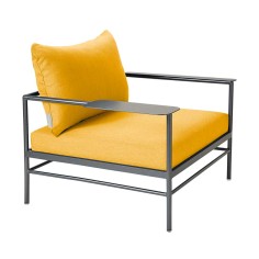 Fauteuil Rivage anthracite - Batyline EDEN - Vlaemynck