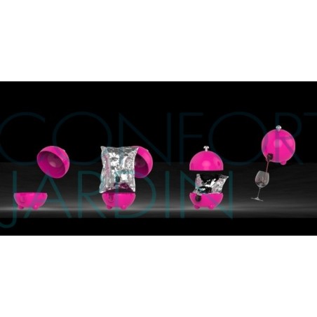 Cache cubi 3 L, coloris blanc soft mat LaBoul® 