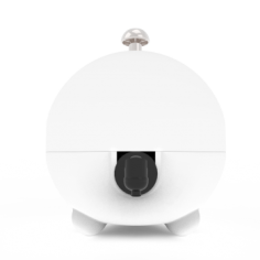 Cache cubi 3 L, coloris blanc soft mat LaBoul® 