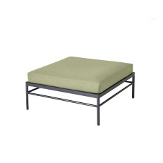 Pouf Rivage - basalte - tissu Batyline EDEN - Vlaemynck 2