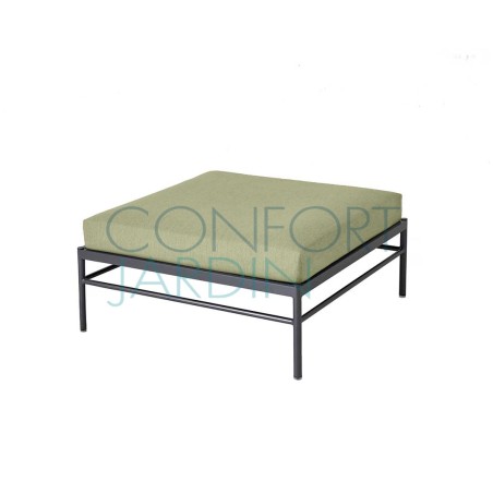 Pouf Rivage - basalte - tissu Batyline EDEN - Vlaemynck