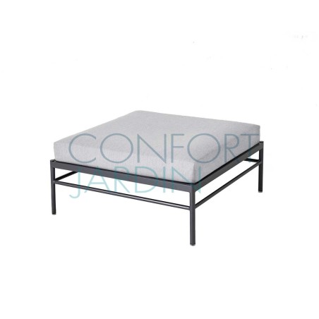 Pouf Rivage - basalte - tissu Batyline EDEN - Vlaemynck