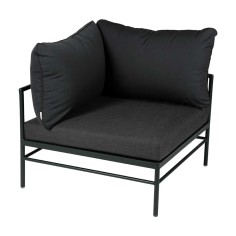 Fauteuil d'angle Rivage Séquoia - tissu teint masse - Vlaemynck