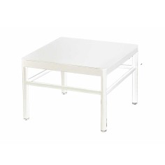 Petite table basse Rivage - blanc coton - Vlaemynck