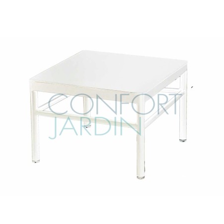 Petite table basse Rivage - blanc coton - Vlaemynck