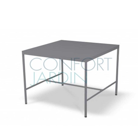 Table mi-hauteur Rivage - basalte - Vlaemynck