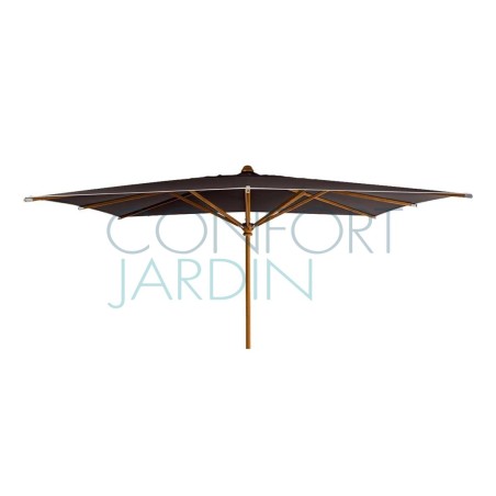 Parasol KOTO 300 x 200 cm - mât en bois koto - VLAEMYNCK