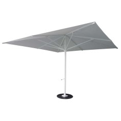 Parasol MAGNA 500 x 500 cm - mât blanc - VLAEMYNCK