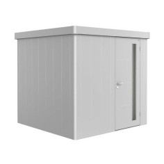 Abri de jardin NEO - taille 236 x 236 cm - porte standard - BIOHORT