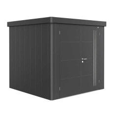 Abri de jardin NEO - taille 236 x 236 cm - porte double - BIOHORT