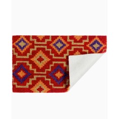 Paillasson antidérapant Lhasa Kilim en fibre coco- Fab Hab 2