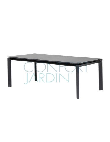 Table repas extensible VALEA - anthracite - VLAEMYNCK