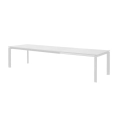 Table repas 240 x 90 cm PERSPECTIVE - blanche - VLAEMYNCK