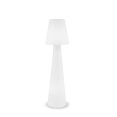 Lampadaire extérieur blanc à led multicoloree Lola 165 cm Batterie  rechargeable - Cdiscount Maison