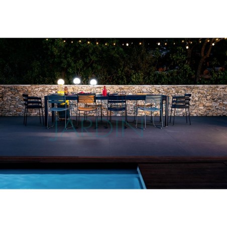 Lampe à poser Led - MOOON - muscade - FERMOB