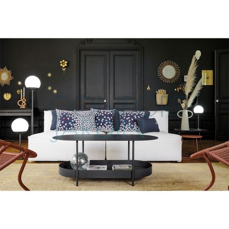 Lampe à poser Led - MOOON - muscade - FERMOB