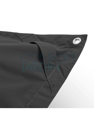 Pouf flottant Original Floatzac - gris charbon - FATBOY