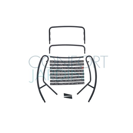 Rock n Roll Fauteuil à bascule - Noir - FATBOY