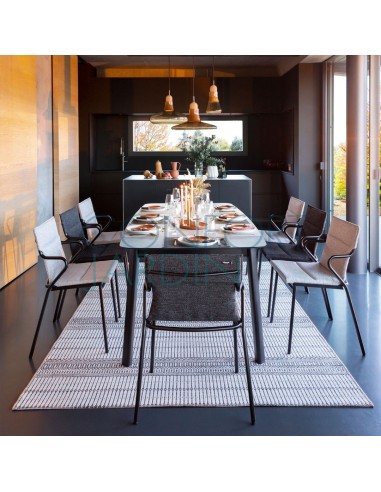 Fauteuil ANCÔNE Granite Sunbrella - LAFUMA