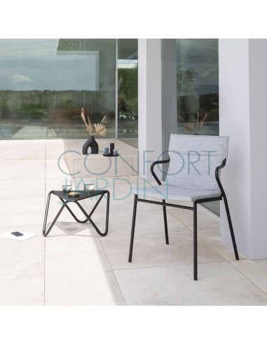 Fauteuil ANCÔNE Granite Sunbrella - LAFUMA