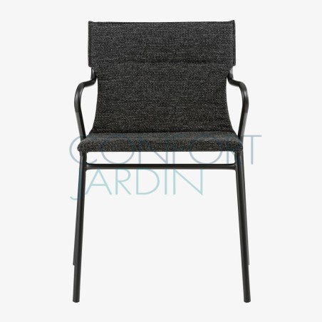 Fauteuil ANCÔNE Ebène Sunbrella - LAFUMA