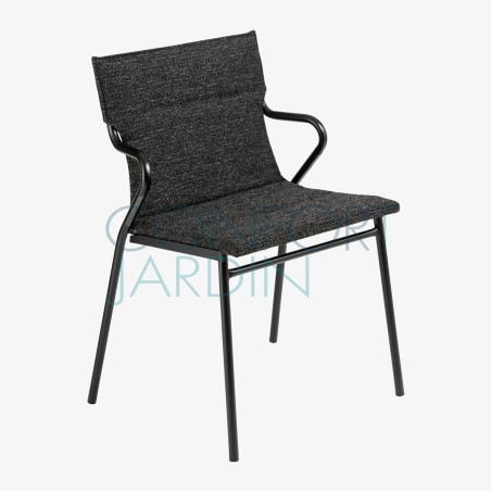 Fauteuil ANCÔNE Ebène Sunbrella - LAFUMA