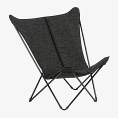 Fauteuil lounge SPHINX - Ebène Sunbrella - LAFUMA