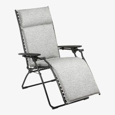 Fauteuil de relaxation BAYANNE Sunbrella® Granite - LAFUMA