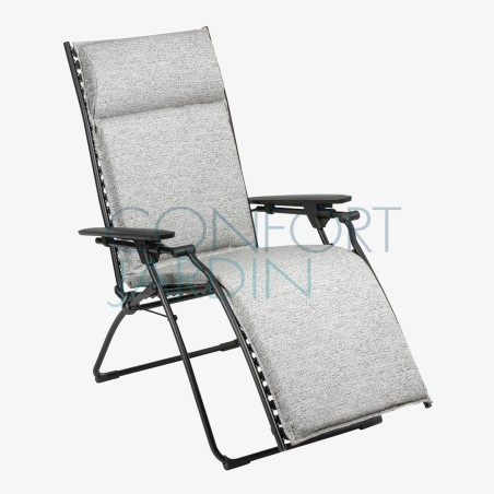Fauteuil de relaxation BAYANNE Sunbrella® Granite - LAFUMA