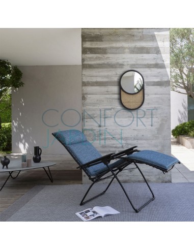 Fauteuil de relaxation BAYANNE Sunbrella® Cobalt - LAFUMA