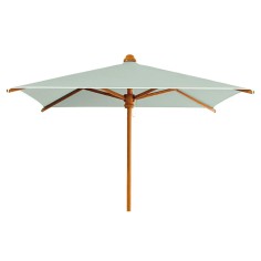Parasol KOTO 250 cm x 250 cm - mât en bois koto - VLAEMYNCK